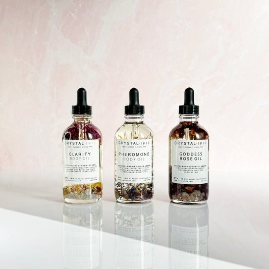 Crystal Irie Body Oil Trio Bundle - Crystal+Irie
