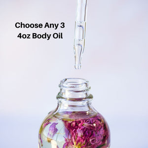 Crystal Irie Custom Body Oil Trio