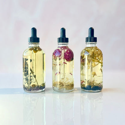 Crystal Irie Custom Body Oil Trio