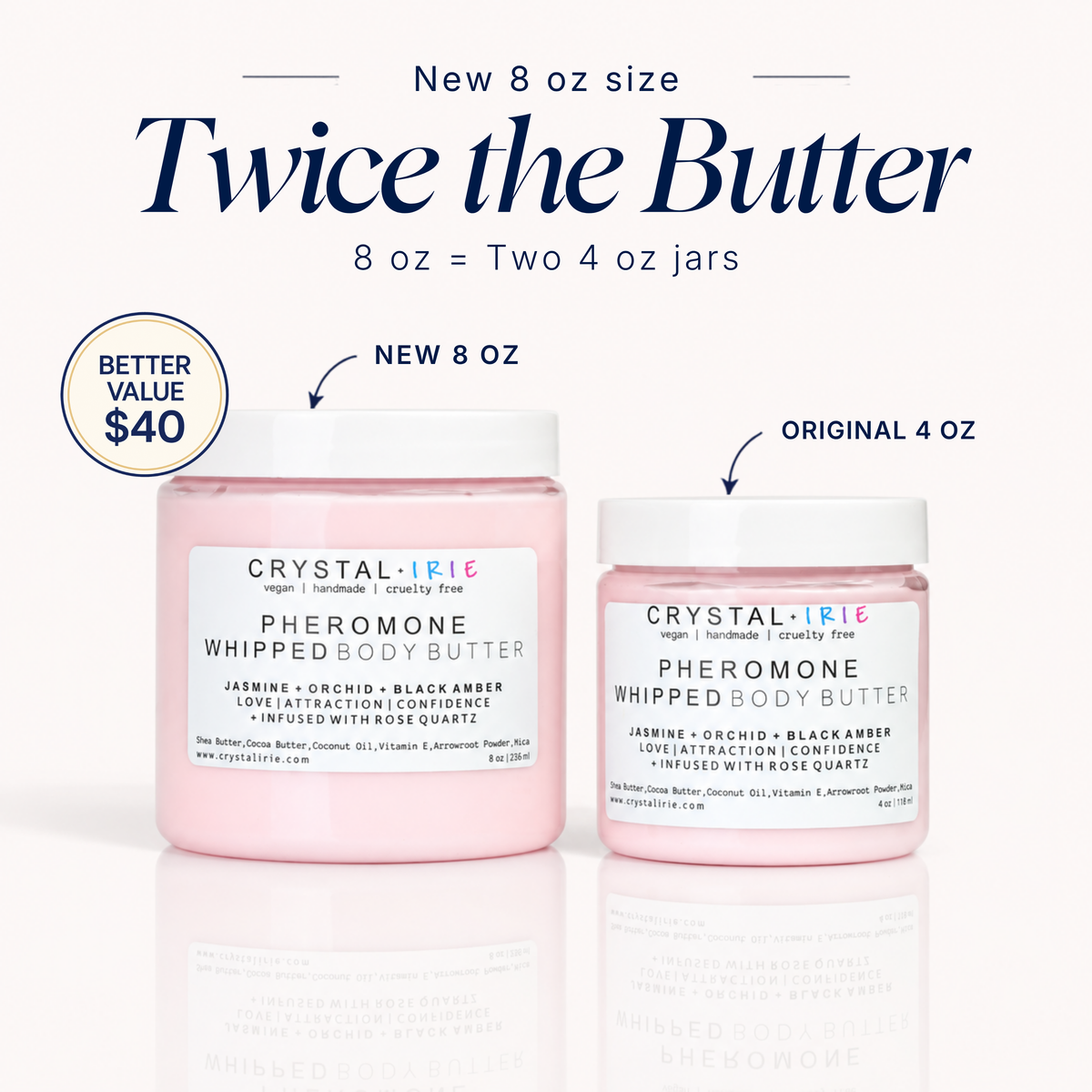 Pheromone Body Butter - Crystal+Irie
