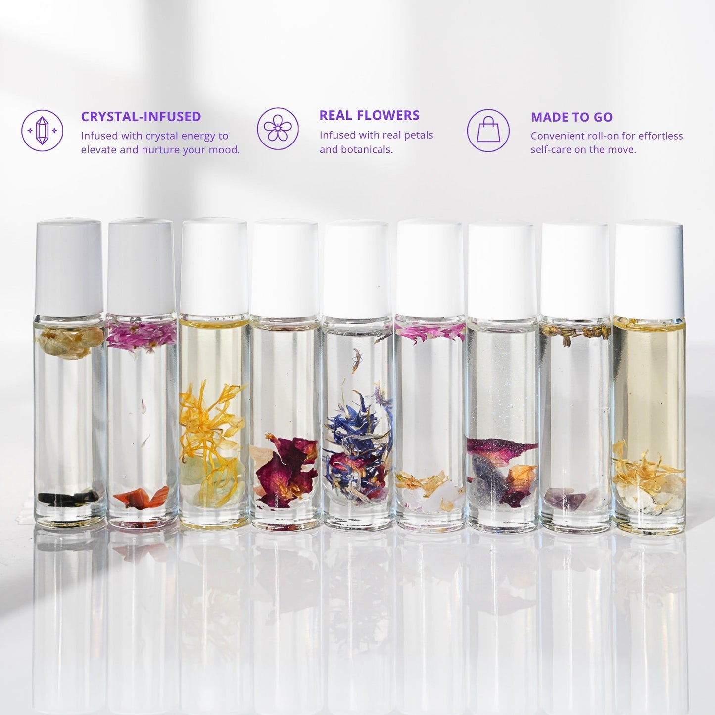 Crystal Infused Perfume Oil