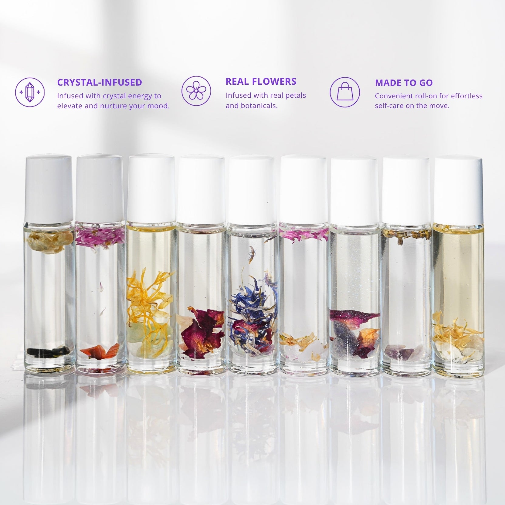 Crystal Infused Perfume Oil - Crystal Irie