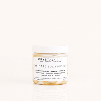 Marshmallow + Vanilla + Sugar Cane Shimmer Body Butter - Crystal Irie