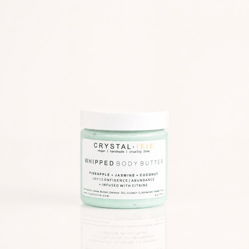 Pineapple + Jasmine + Coconut Shimmer Body Butter - Crystal Irie