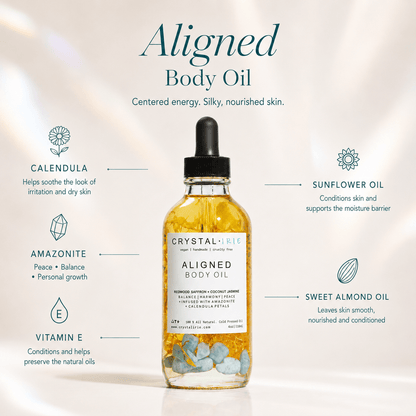 Aligned Body Oil - Crystal Irie