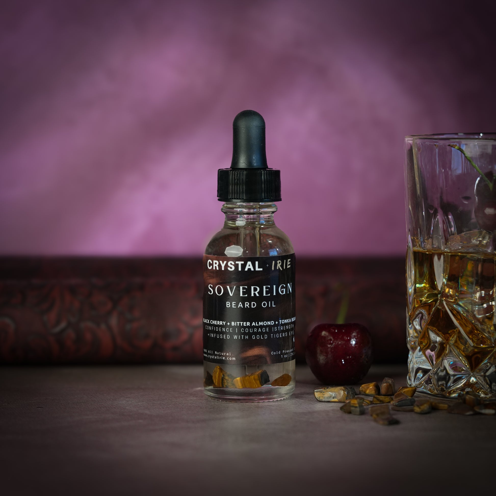 Sovereign Beard Oil - Crystal+Irie