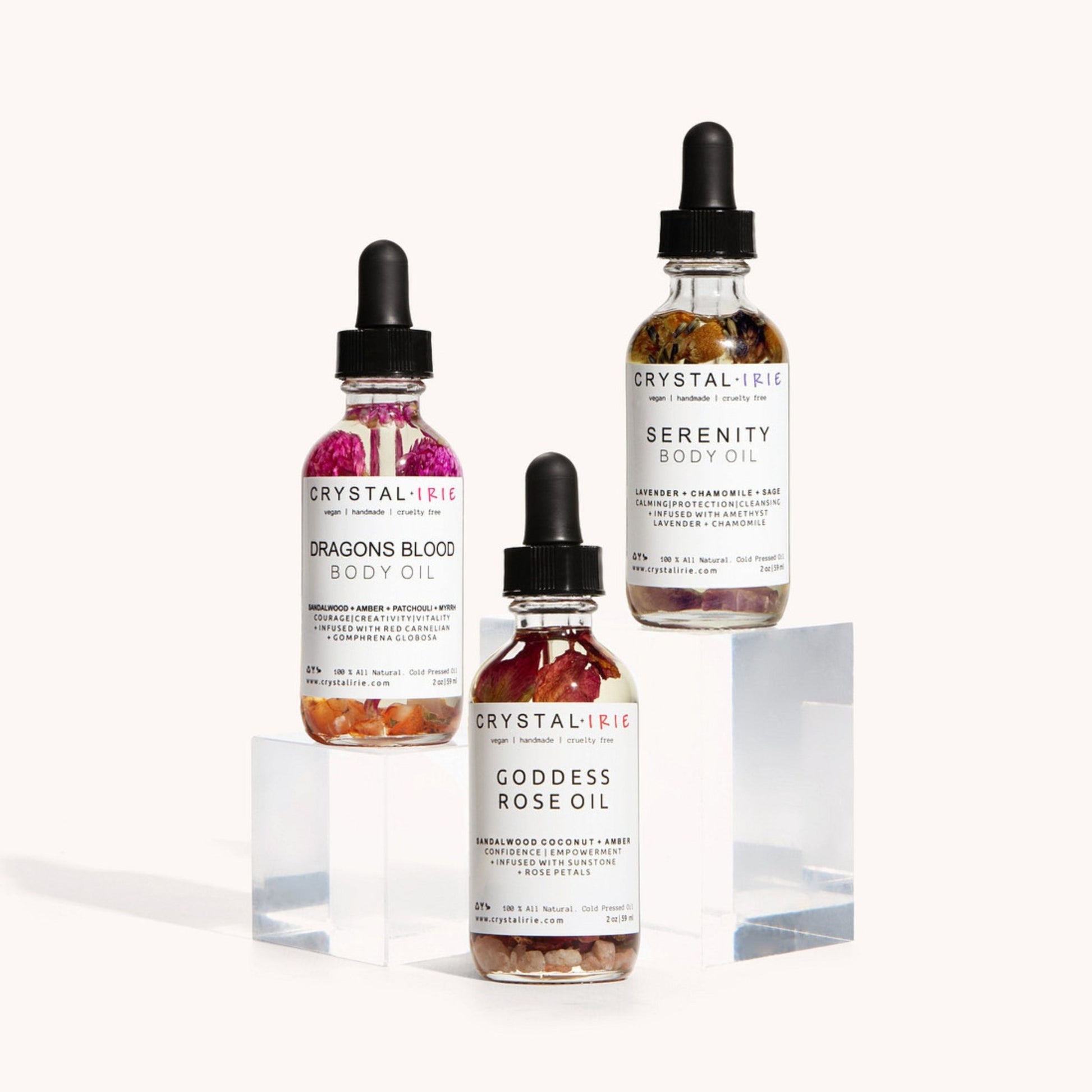 Fan Favorites Mini Body Oil Trio - Crystal Irie