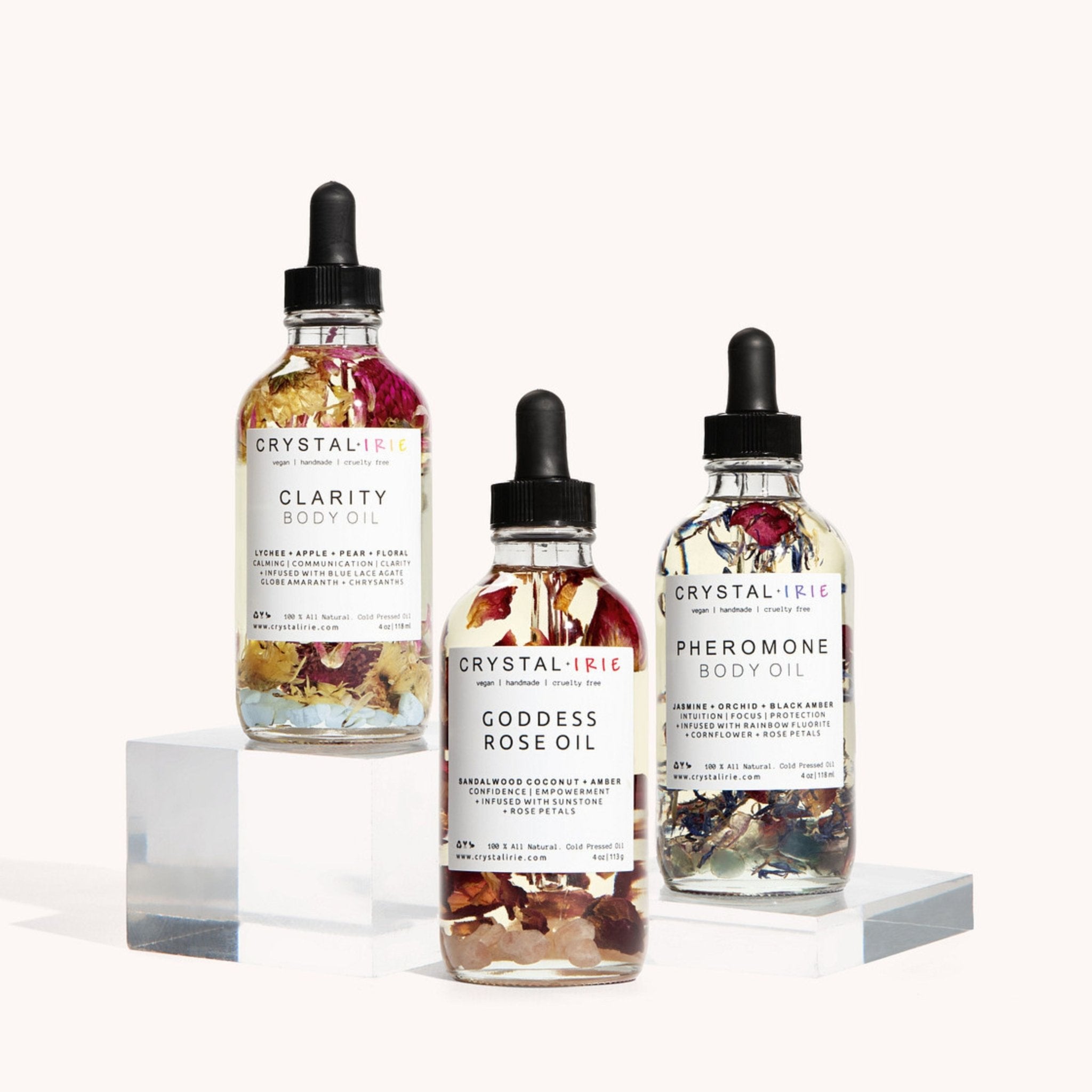 Full Body Oil Trio - Crystal Irie