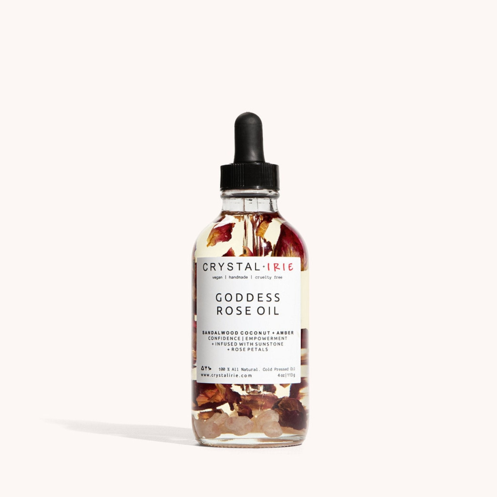 Goddess Rose Oil - Crystal Irie