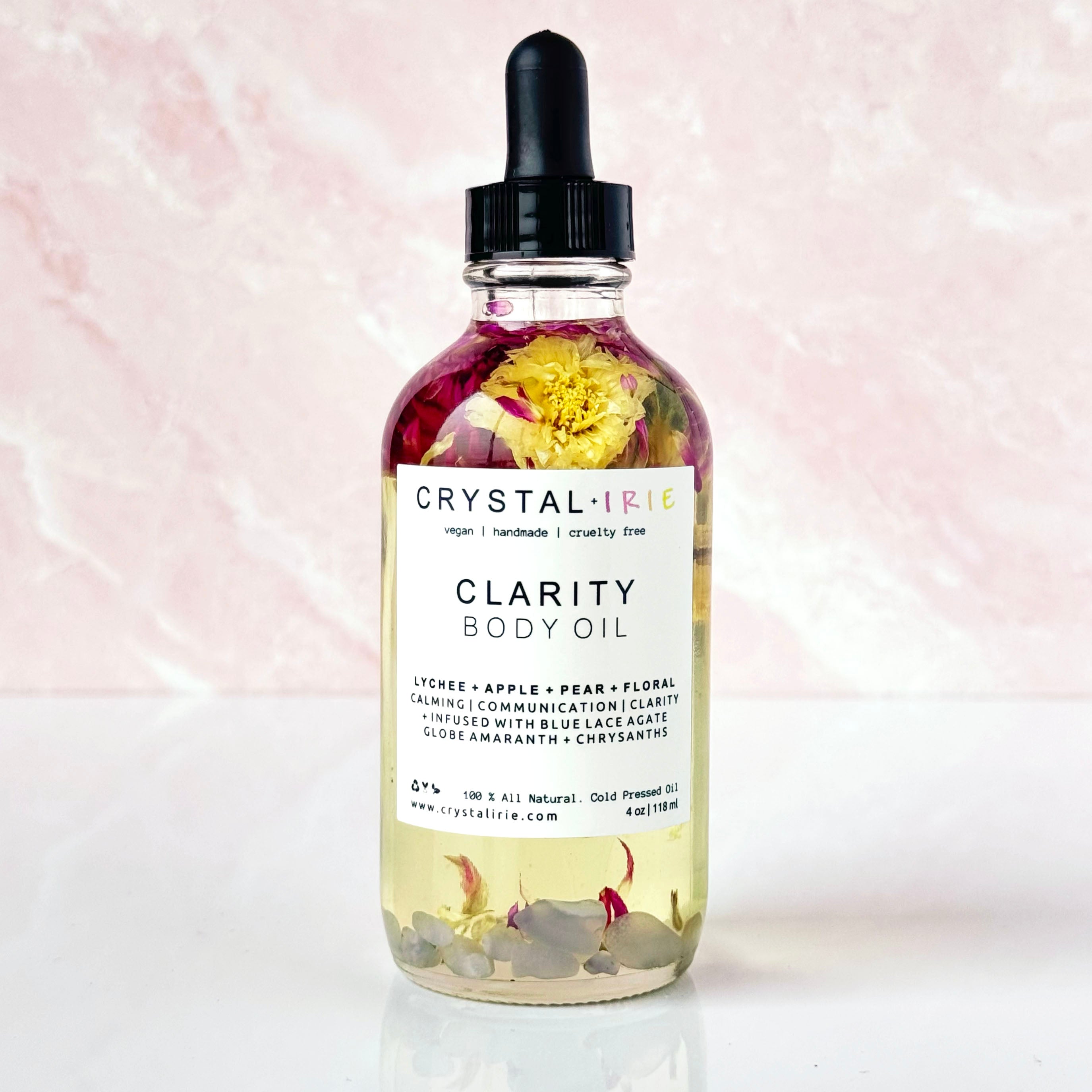 Clarity Body Oil – Crystal Irie