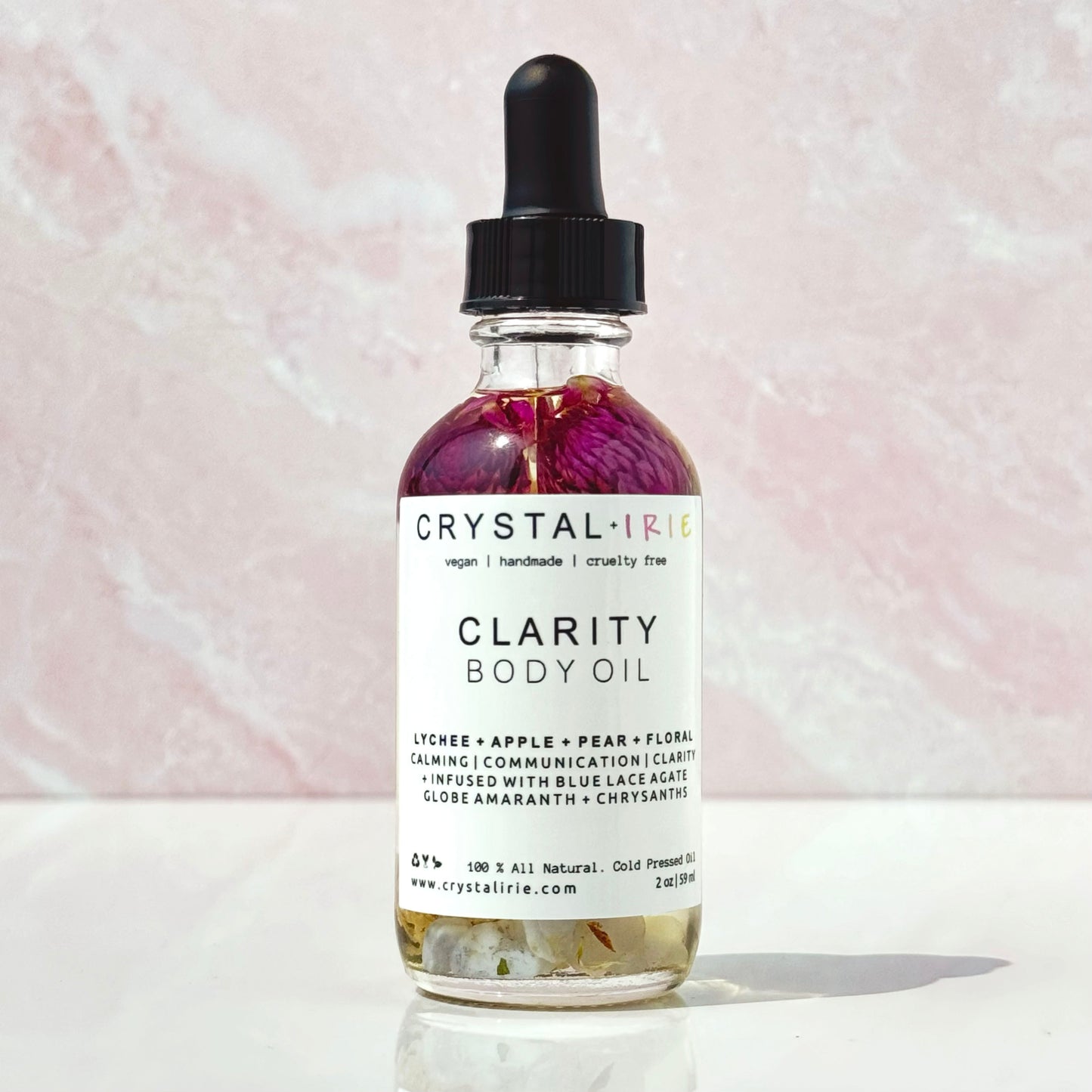 Clarity Body Oil - Crystal+Irie