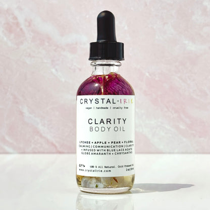 Clarity Body Oil - Crystal+Irie