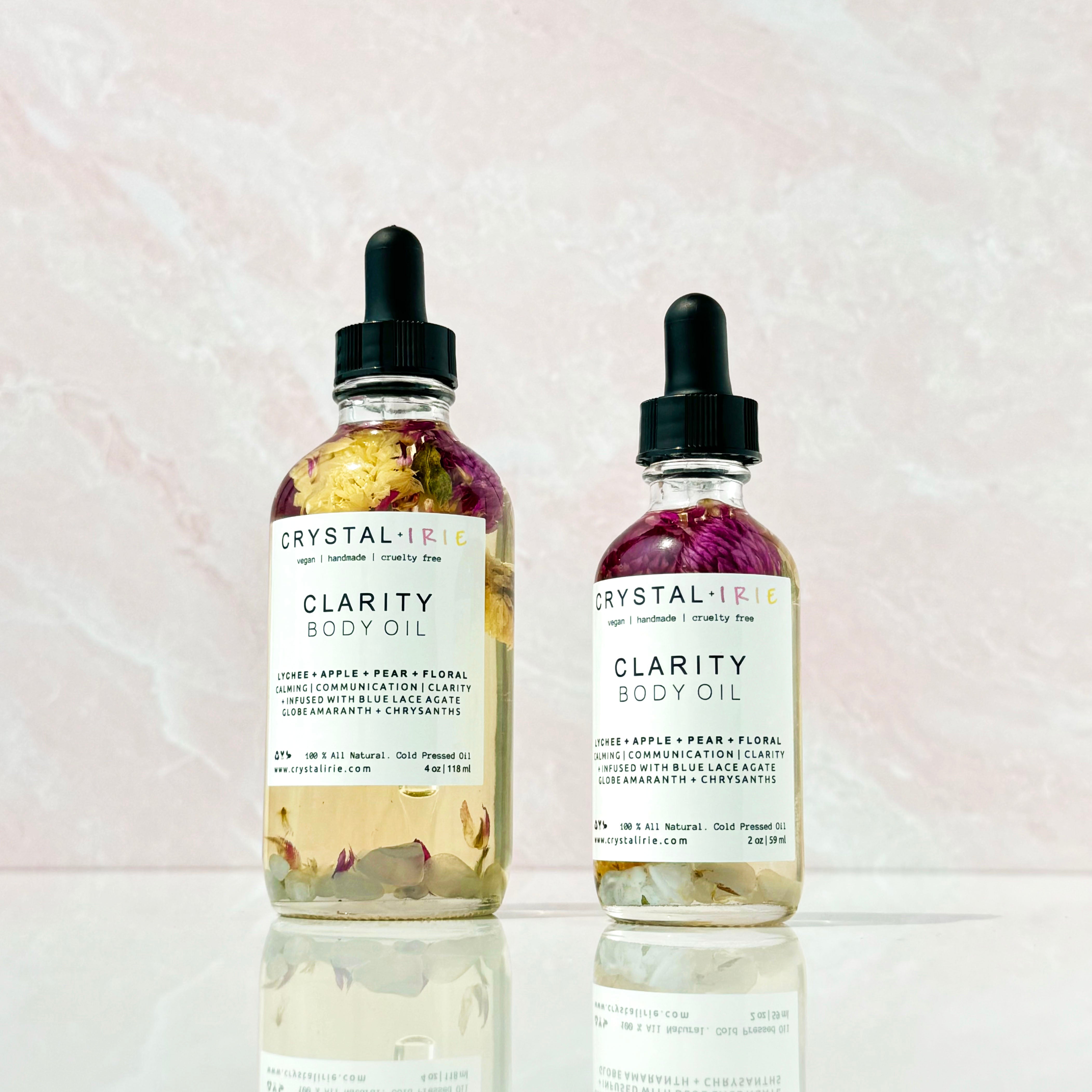 Clarity Body Oil – Crystal Irie