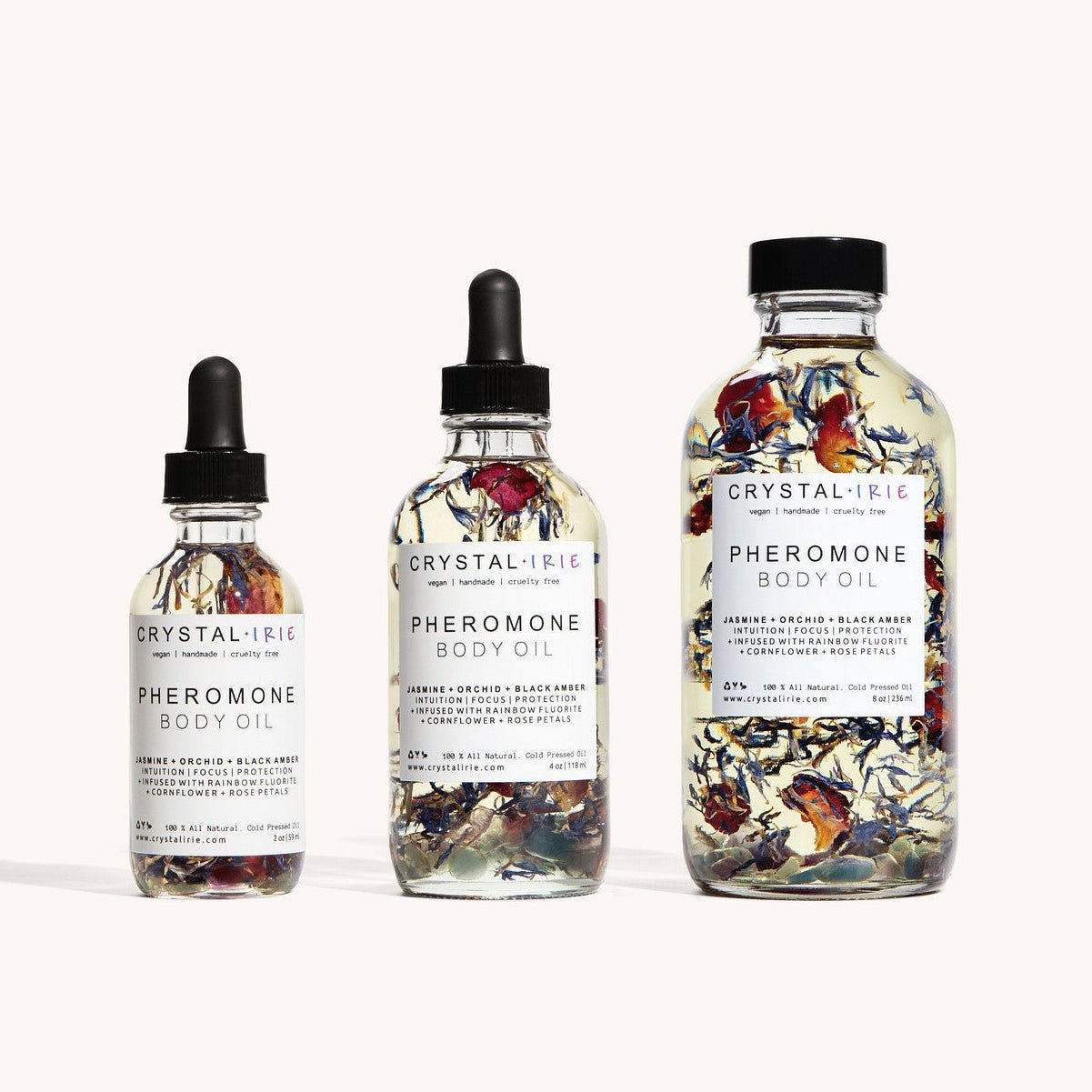 Pheromone Body Oil - Crystal Irie