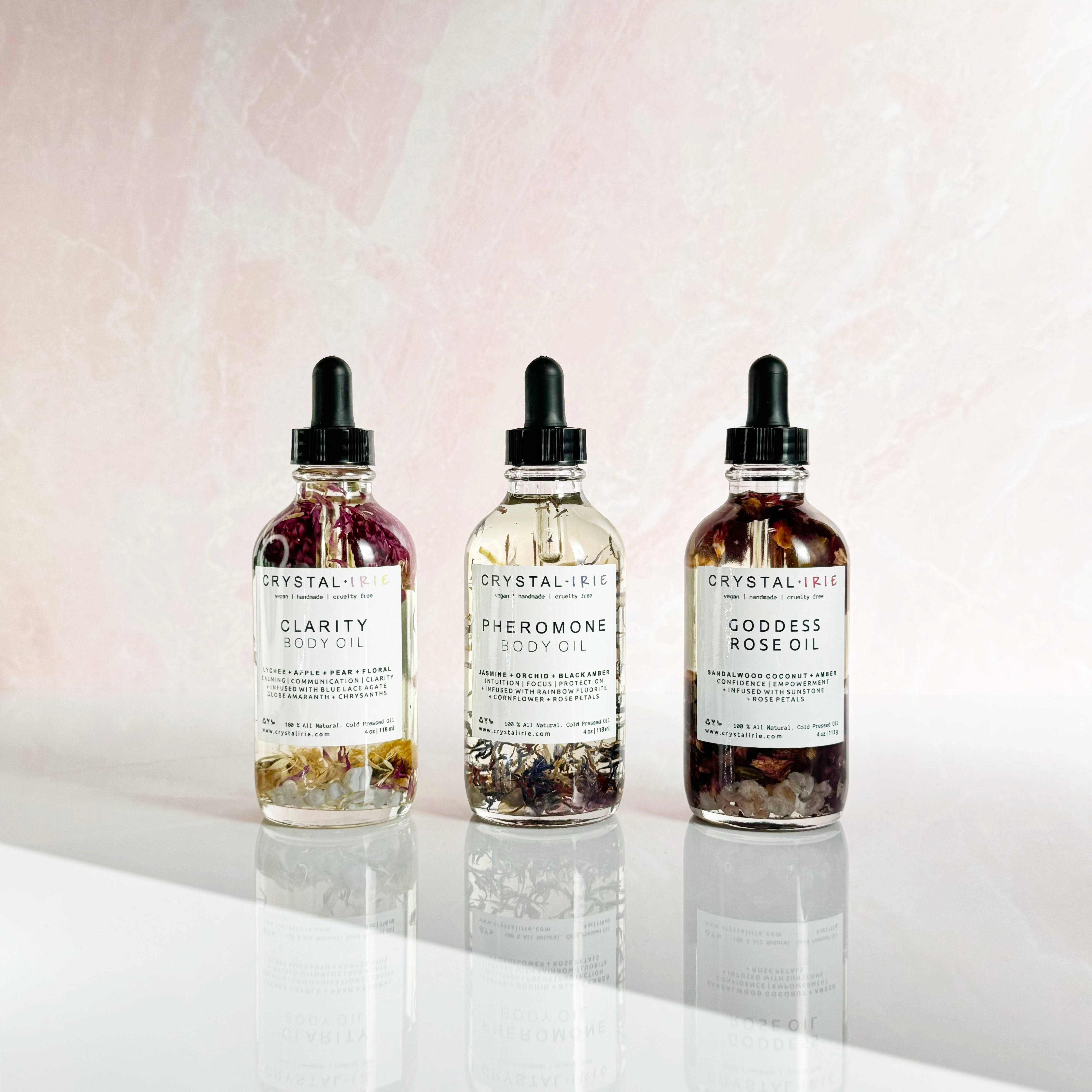 Full Body Oil Trio – Crystal Irie
