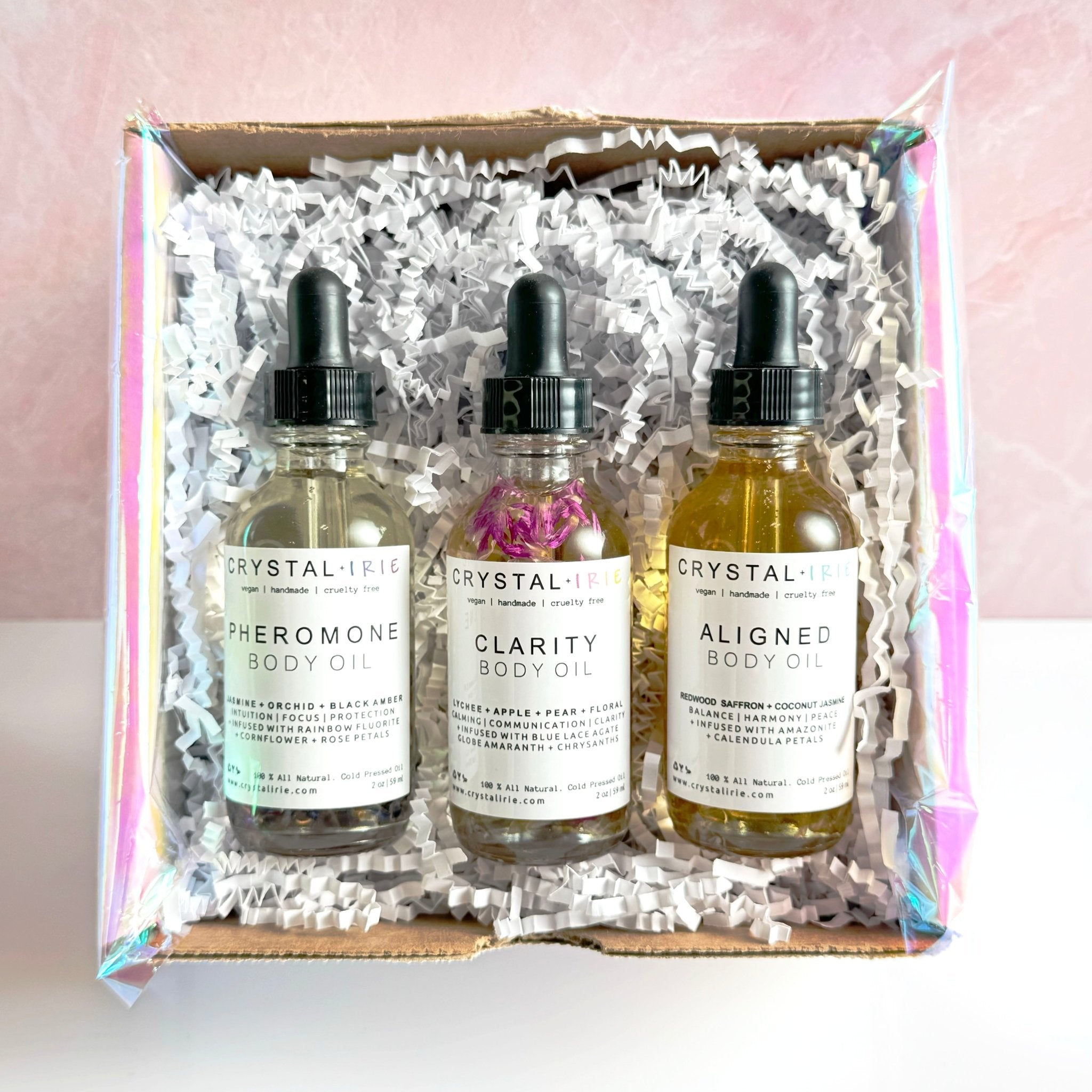 Mini Body Oil Trio - Crystal Irie