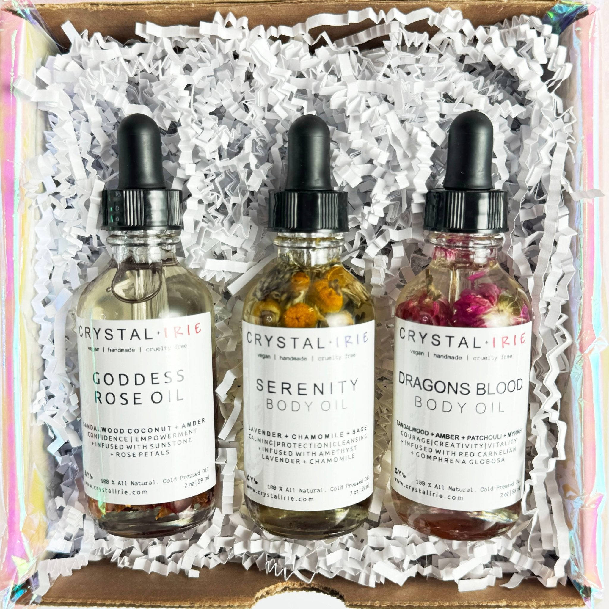 Fan Favorites Mini Body Oil Trio - Crystal Irie
