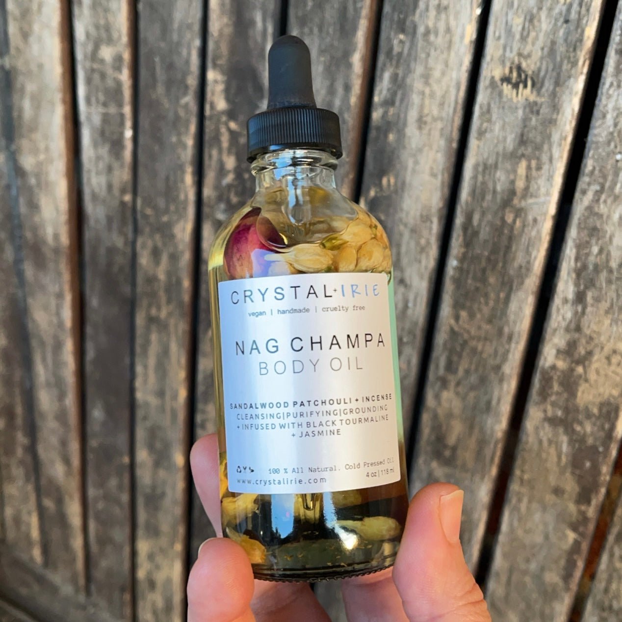 Nag Champa Oil - Crystal Irie