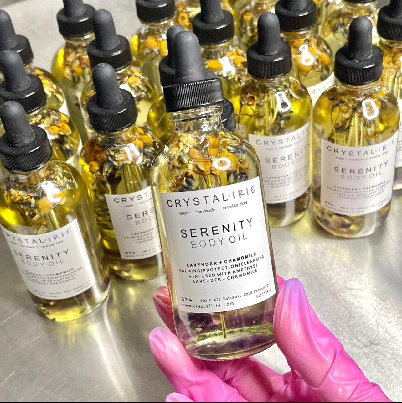 Serenity Body Oil - Crystal Irie