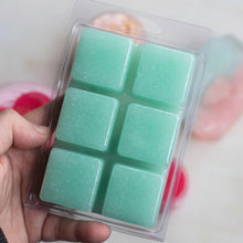 Load image into Gallery viewer, Green Tea + Cucumber Sugar Scrub Cubes