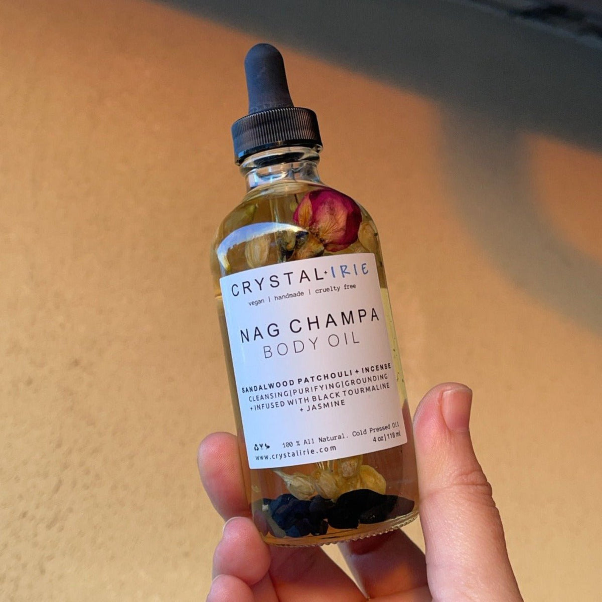Nag Champa Oil - Crystal Irie