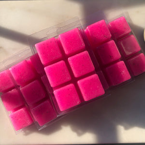 Dragonfruit + Pear Sugar Scrub Cubes