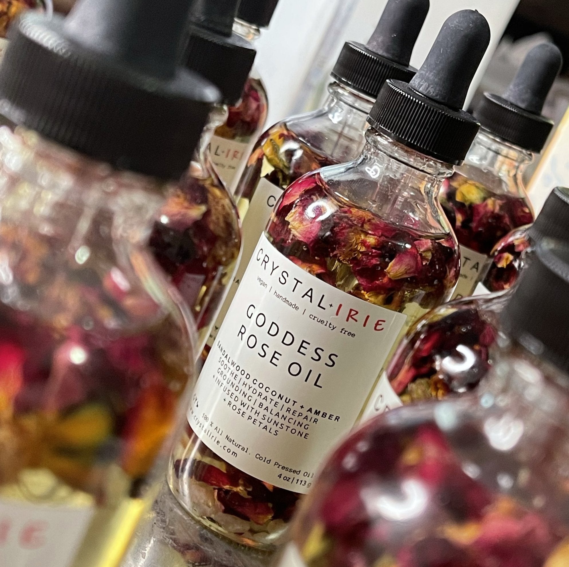 Goddess Rose Oil - Crystal Irie